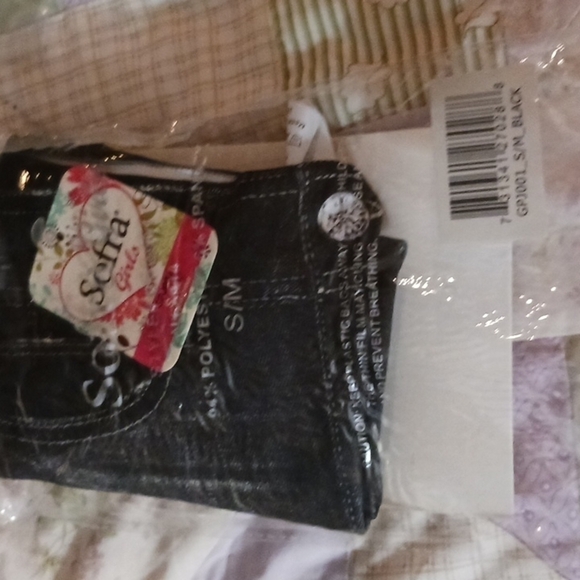 𝅺LITTLE Girls Jean Like Joggers Box 8 - Picture 5 of 5